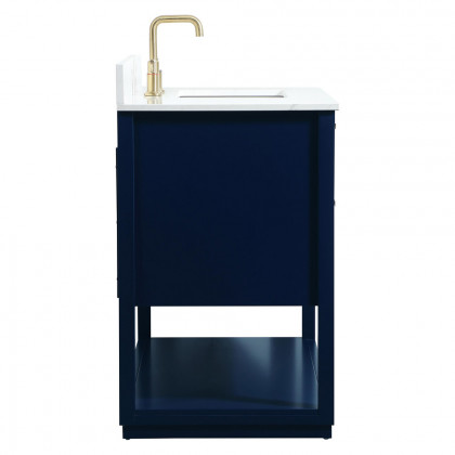 Elegant Bathroom Vanity - Blue (VF19242BL-BS)