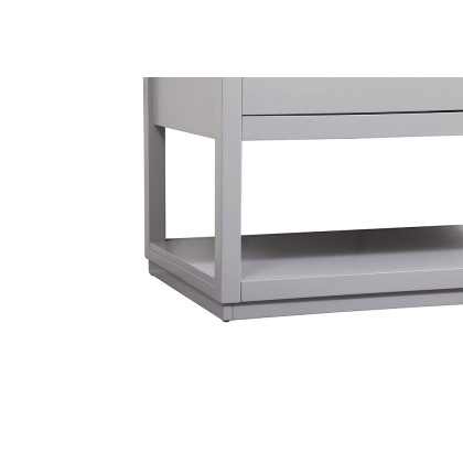 Elegant Bathroom Vanity - Gray (VF19242GR)