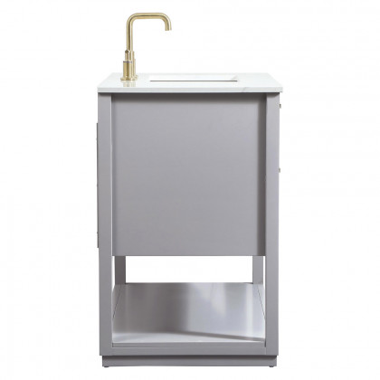 Elegant Bathroom Vanity - Gray (VF19242GR)