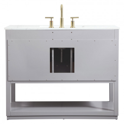 Elegant Bathroom Vanity - Gray (VF19242GR)