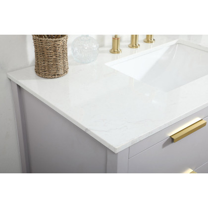 Elegant Bathroom Vanity - Gray (VF19242GR)