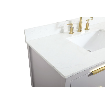 Elegant Bathroom Vanity - Gray (VF19242GR-BS)