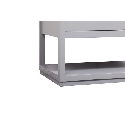 Elegant Bathroom Vanity - Gray (VF19242GR-BS)