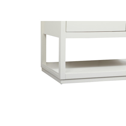 Elegant Bathroom Vanity - White (VF19242WH)