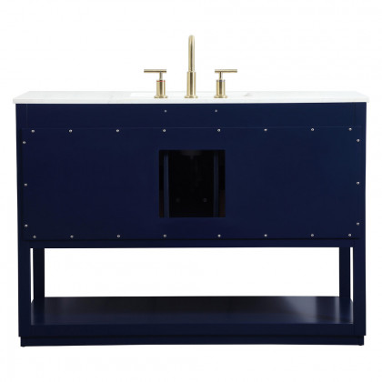 Elegant Bathroom Vanity - Blue (VF19248BL)