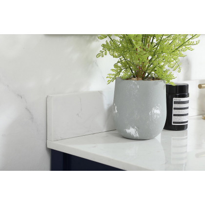 Elegant Bathroom Vanity - Blue (VF19248BL-BS)