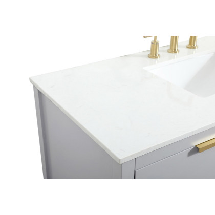 Elegant Bathroom Vanity - Gray (VF19248GR)