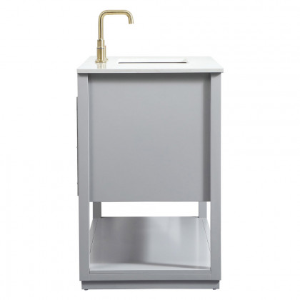 Elegant Bathroom Vanity - Gray (VF19248GR)