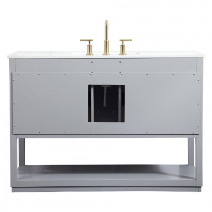 Elegant Bathroom Vanity - Gray (VF19248GR)