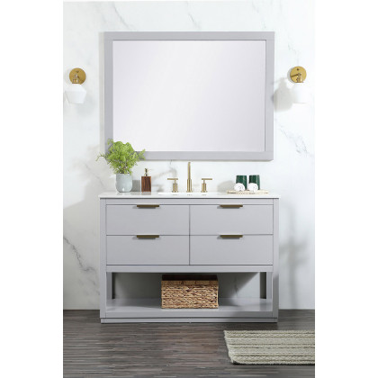 Elegant Bathroom Vanity - Gray (VF19248GR)