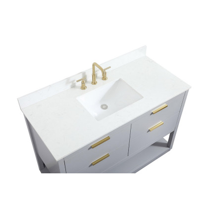 Elegant Bathroom Vanity - Gray (VF19248GR-BS)