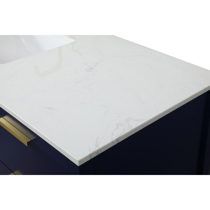 Elegant Bathroom Vanity - Blue (VF19260BL)