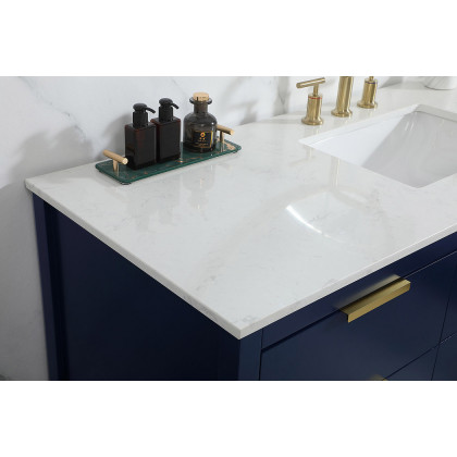 Elegant Bathroom Vanity - Blue (VF19260BL)