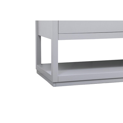 Elegant Bathroom Vanity - Gray (VF19260DGR)