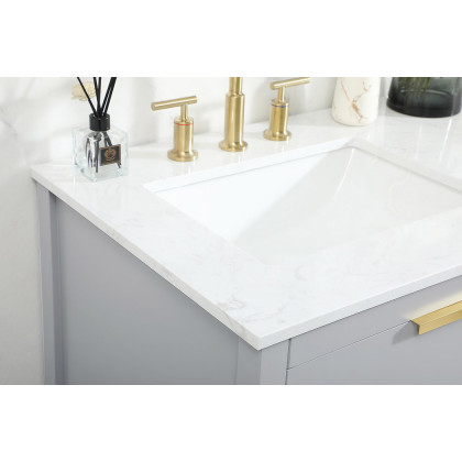 Elegant Bathroom Vanity - Gray (VF19260DGR)