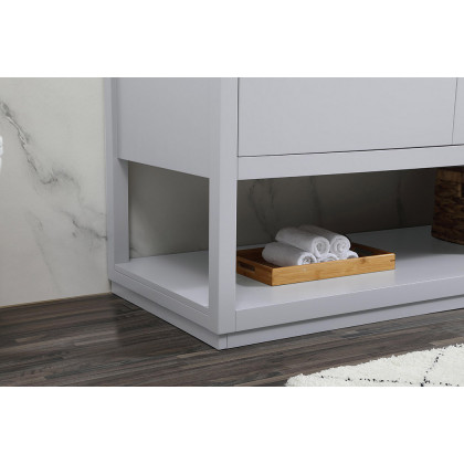 Elegant Bathroom Vanity - Gray (VF19260DGR)
