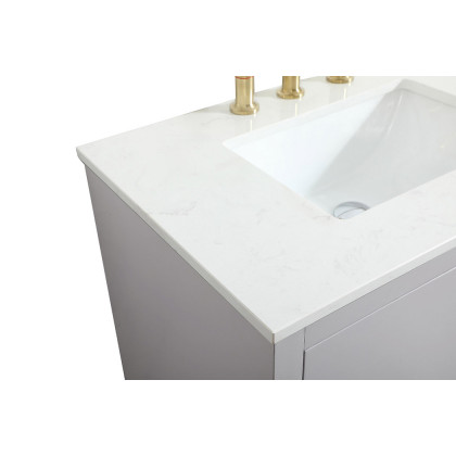 Elegant Bathroom Vanity - Gray (VF19430GR)