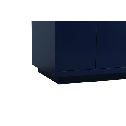 Elegant Bathroom Vanity - Blue (VF19436BL-BS)