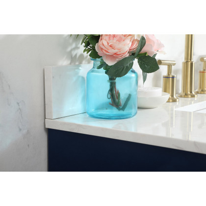 Elegant Bathroom Vanity - Blue (VF19436BL-BS)