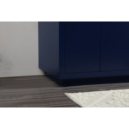 Elegant Bathroom Vanity - Blue (VF19436BL-BS)