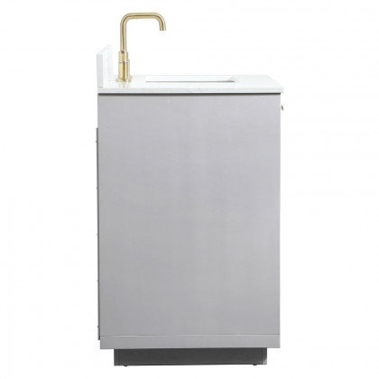 Elegant Bathroom Vanity - Gray (VF19436GR-BS)
