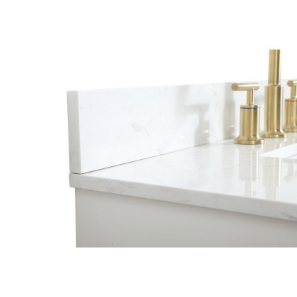 Elegant Bathroom Vanity - White (VF19436WH-BS)