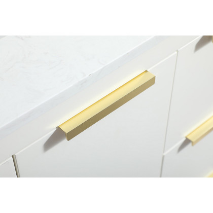 Elegant Bathroom Vanity - White (VF19436WH-BS)