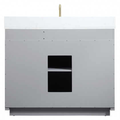 Elegant Bathroom Vanity - Gray (VF19442GR-BS)