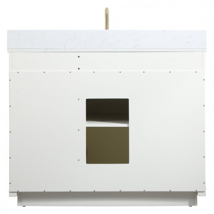 Elegant Bathroom Vanity - White (VF19442WH-BS)