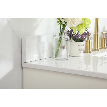 Elegant Bathroom Vanity - White (VF19442WH-BS)
