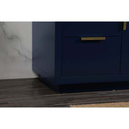 Elegant Bathroom Vanity - Blue (VF19448BL)