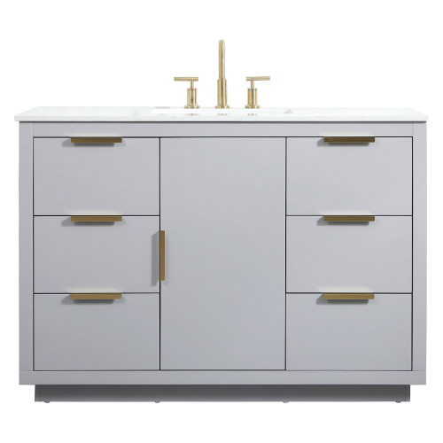Elegant Bathroom Vanity - Gray (VF19448GR)