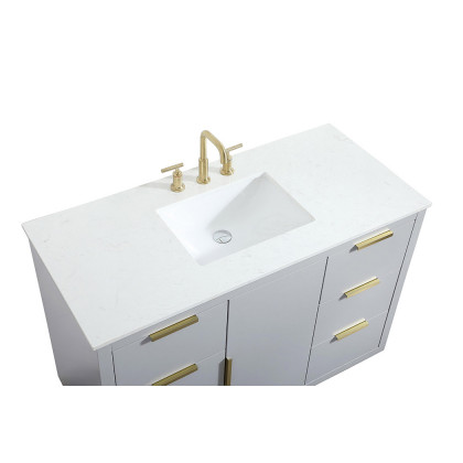 Elegant Bathroom Vanity - Gray (VF19448GR)