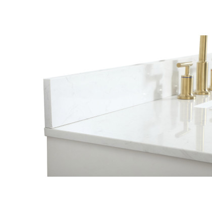 Elegant Bathroom Vanity - White (VF19448WH-BS)