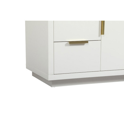 Elegant Bathroom Vanity - White (VF19448WH-BS)