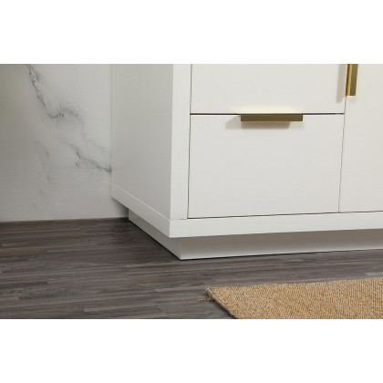 Elegant Bathroom Vanity - White (VF19448WH-BS)