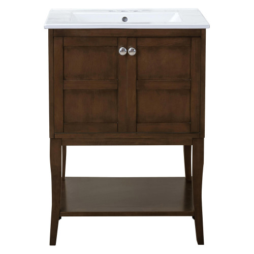 Elegant Bathroom Vanity - Antique Coffee (VF2102AC)