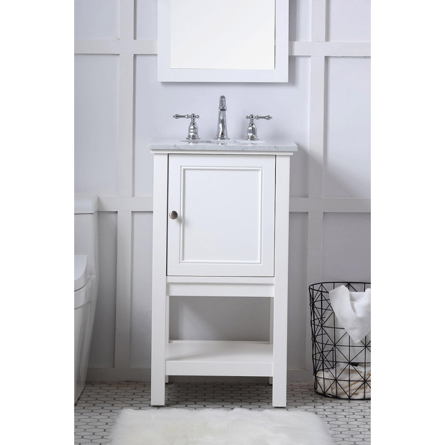Elegant Bathroom Vanity - White (VF27019WH)