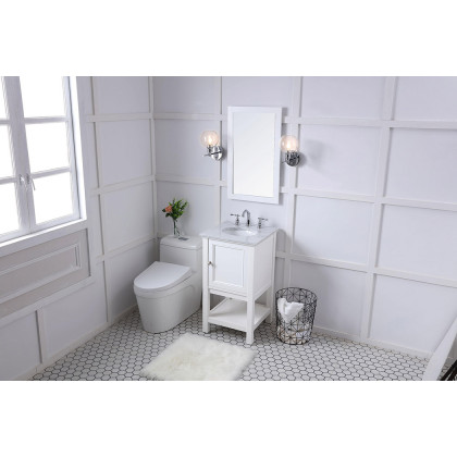 Elegant Bathroom Vanity - White (VF27019WH)