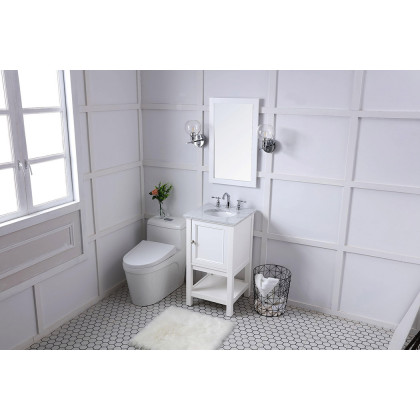 Elegant Bathroom Vanity - White (VF27019WH)