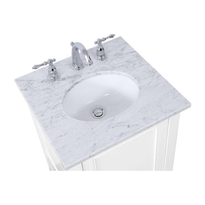 Elegant Bathroom Vanity - White (VF27019WH)