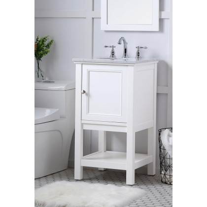 Elegant Bathroom Vanity - White (VF27019WH)
