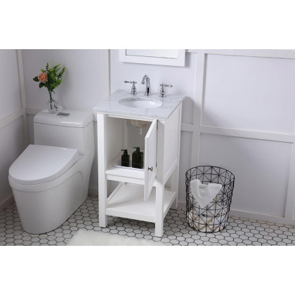 Elegant Bathroom Vanity - White (VF27019WH)