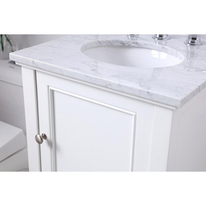 Elegant Bathroom Vanity - White (VF27019WH)
