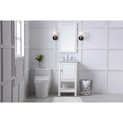 Elegant Bathroom Vanity - White (VF27019WH)