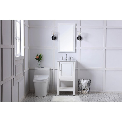 Elegant Bathroom Vanity - White (VF27019WH)