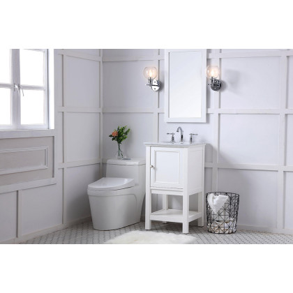 Elegant Bathroom Vanity - White (VF27019WH)