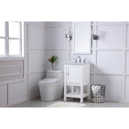 Elegant Bathroom Vanity - White (VF27019WH)