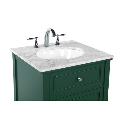 Elegant Bathroom Vanity - Green (VF27024GN)