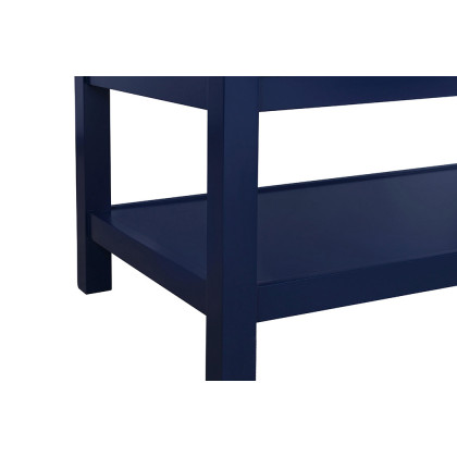 Elegant Bathroom Vanity - Blue, L 36" (VF27036BL)